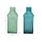 Hello Honey® 10.5" Charming Glass House-Shaped Vase Set